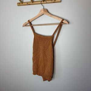 Anthropologie cross back tank small
